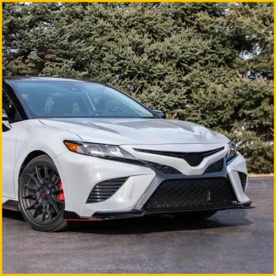 Front Bumper Fog Light Cover Bezel Pair Fit For Toyota Camry SE XSE 2018 19-