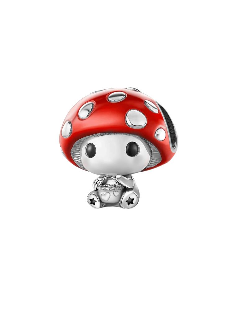 Copper Aid Bag Love Bag Chilli Rose Bear Mushroom Charm Pendant For Bracelets Diy Women'S High Quality Jewelry