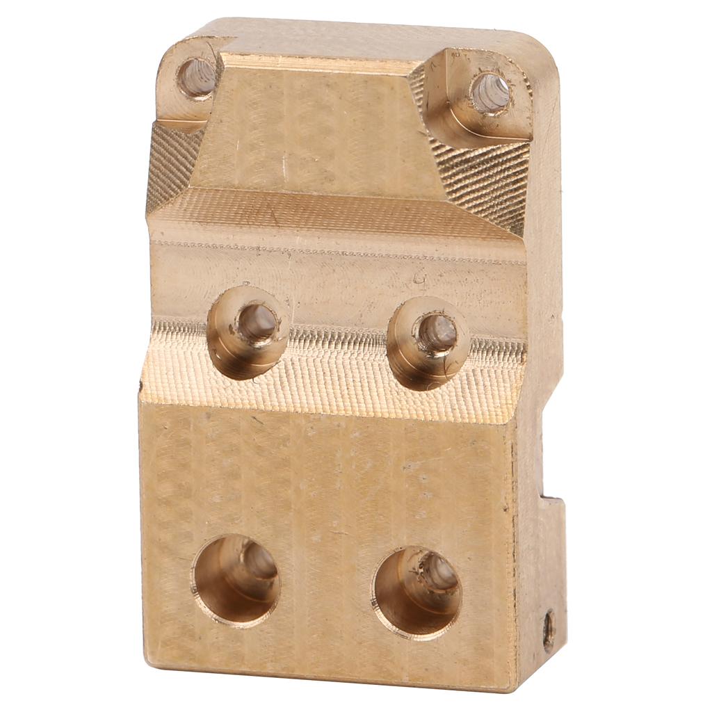 Brass Diff Axle Cover Counterweight WGuard Protection Plate Fit for Axial SCX24 AXI00002 90081
