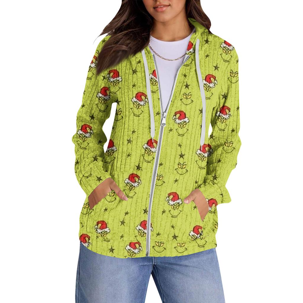 Mikiny pro ženy Trendy topy Ležérní Podzimní Móda Mikina s dlouhým rukávem S kapsami Svetr Lehký