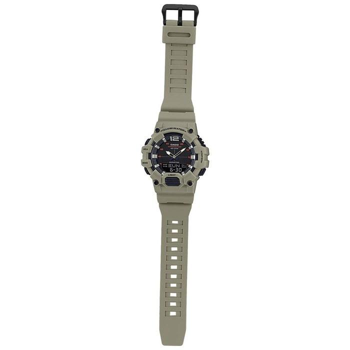 Casio Men's Watch - HDC-700-3A3VDF (Black Dial, Green Band)
