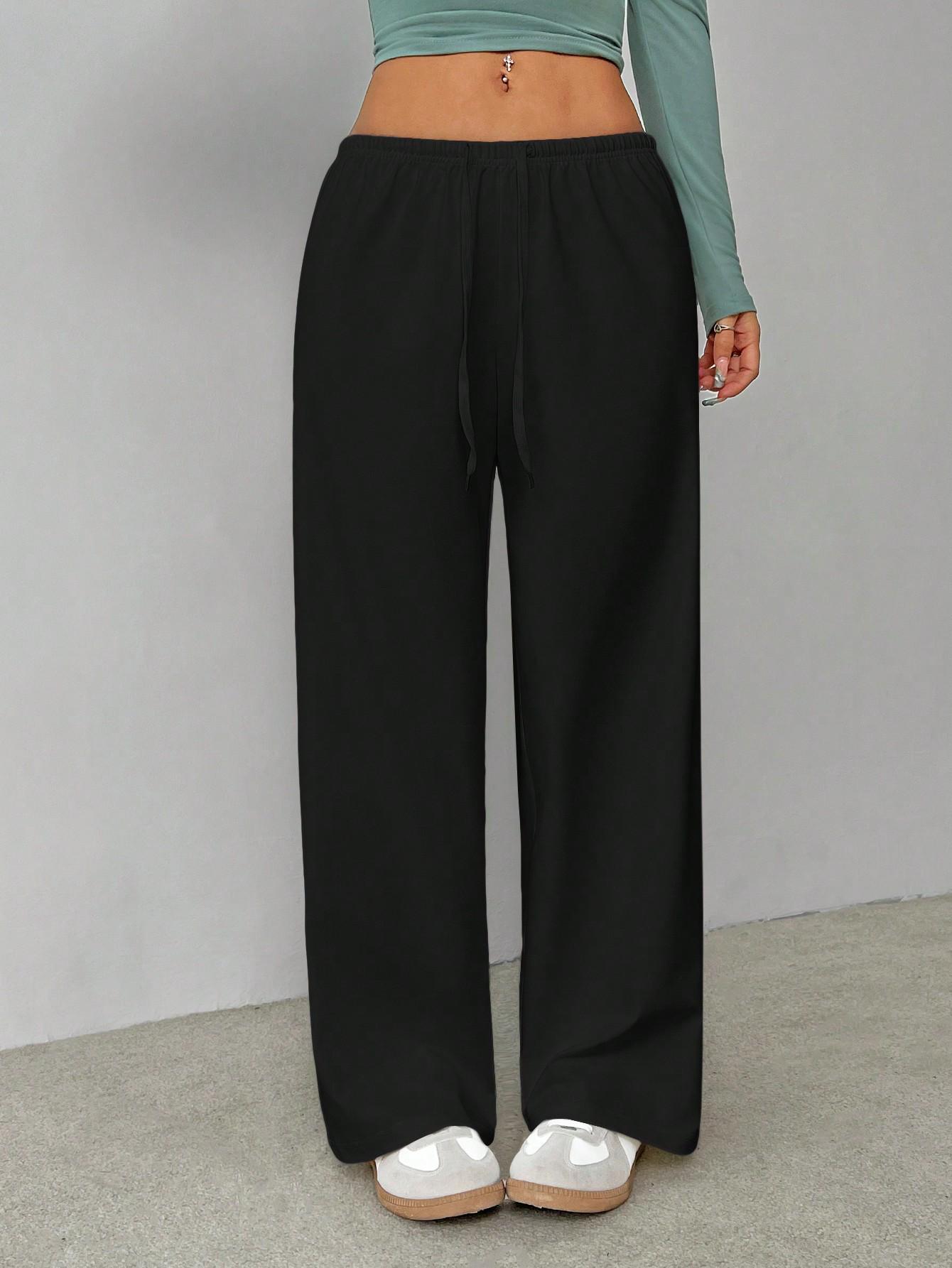 

Жіночі легкі спортивні штани прямого крою з кишенями - ідеальні для осені та зими M