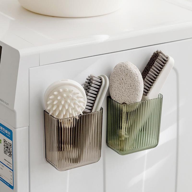 Magnetic Wall Mounted Storage Box, Kitchen And Bathroom Storage Rack, Non Perforated Refrigerator, Side Cutlery Storage Rack
