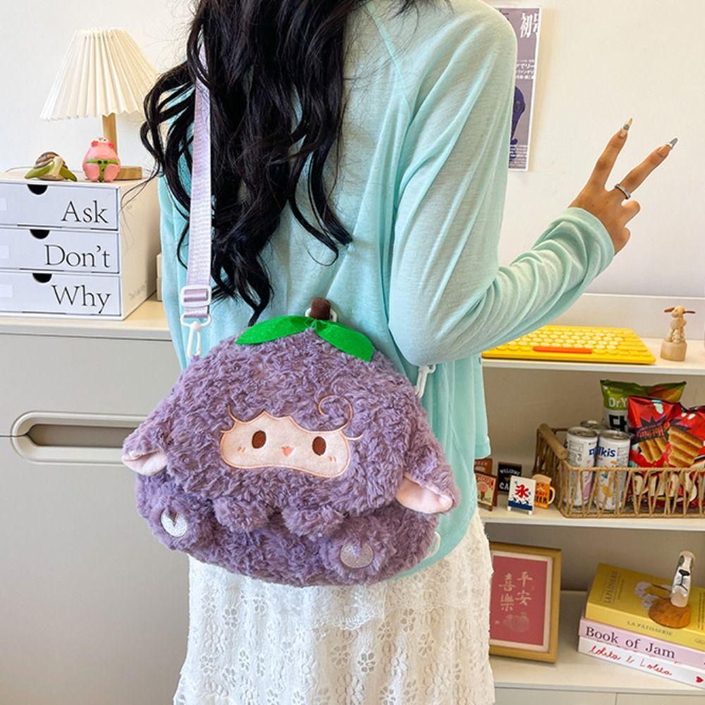 Crossbody Bag Shoulders Dual Use Knapsack Collection Stuffed Animal Backpack  Kid Girl Boy