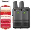 Pacote Duplo de Walkie-Talkie UNIKOO Max Pro de Longo Alcance (Versão CN)