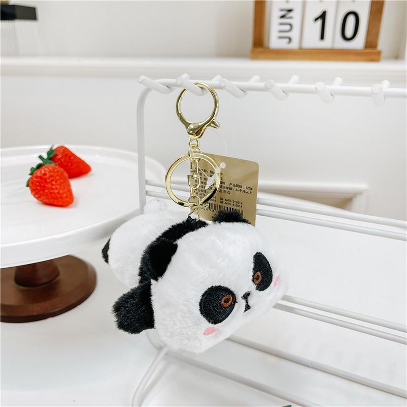 Cartoon 4-inch Pendant Keychain Atmosphere Doll Cute Rabbit Backpack Accessories Grab Machine Doll Boutique