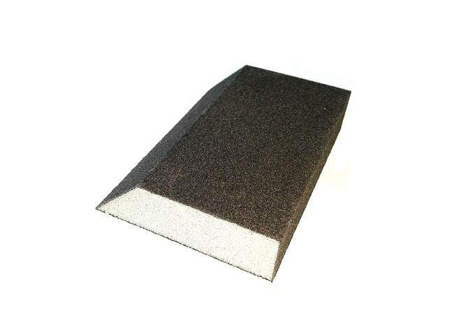 Sanding Sponge 125X90X65X25Mm P 100 Four-Sided Oblique