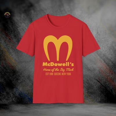 McDowell's Queens New York Coming to America T-Shirt | Softstyle Tee