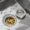 Stainless Steel Sink Filter Mesh Shower Floor Drain Hair Catcher Stopper Food Slag Drainer For Kitchen Bathroom Accessories
