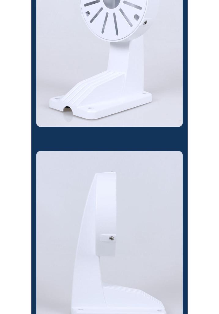 ZSX-1258A Aluminum Universal Dome Mount for Hikvision/Dahua - Outdoor Waterproof Conch Design
