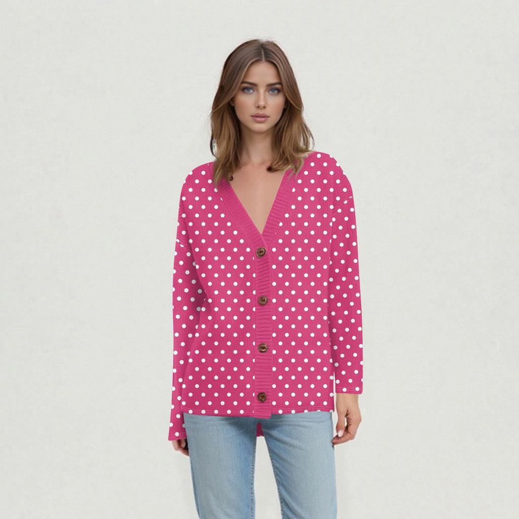 Women's Casual Everyday Tops Knitted Cardigan Jacket
