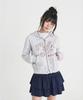 Themorfhouse Hand-Drawn Morf Print Standard Fit Two-Way Zip-Up Hoodie [2 Colors]