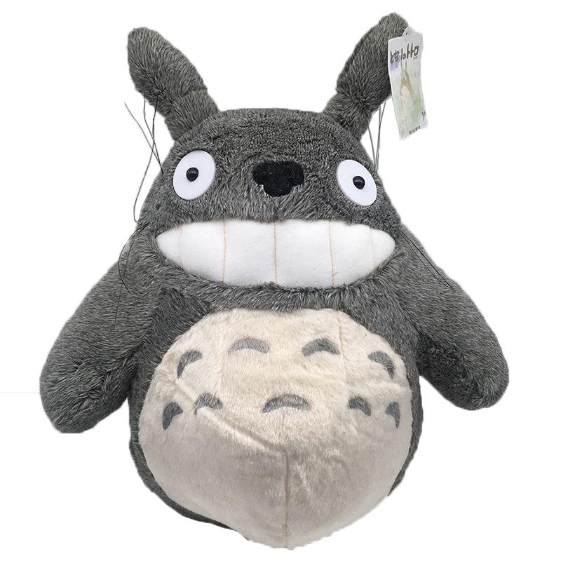 

14 Фильм Аниме Мой сосед Тоторо Серый Плюшевая кукла Подарок Игрушка Мягкая Набивная Подушка Tooth