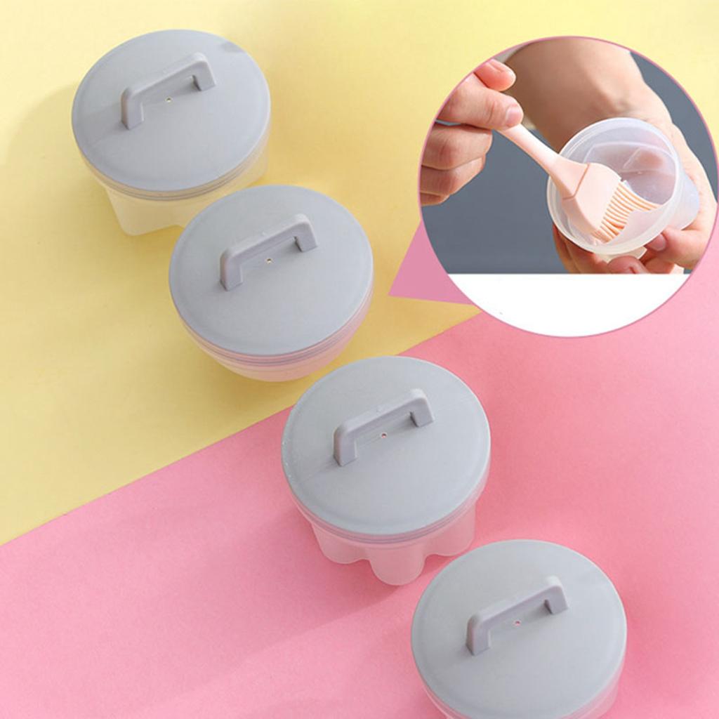 Steamed Egg Mould Multifunctional Prevent Stick Quick Cooking Cute Boil Egg Mould with Oil Brush for Home Kitchen