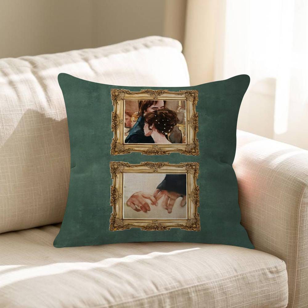 Art PPride And PPrejudices Pillow Anime Pillow Sofa Bed Head Pillow Cover Cushion Cover Fashion