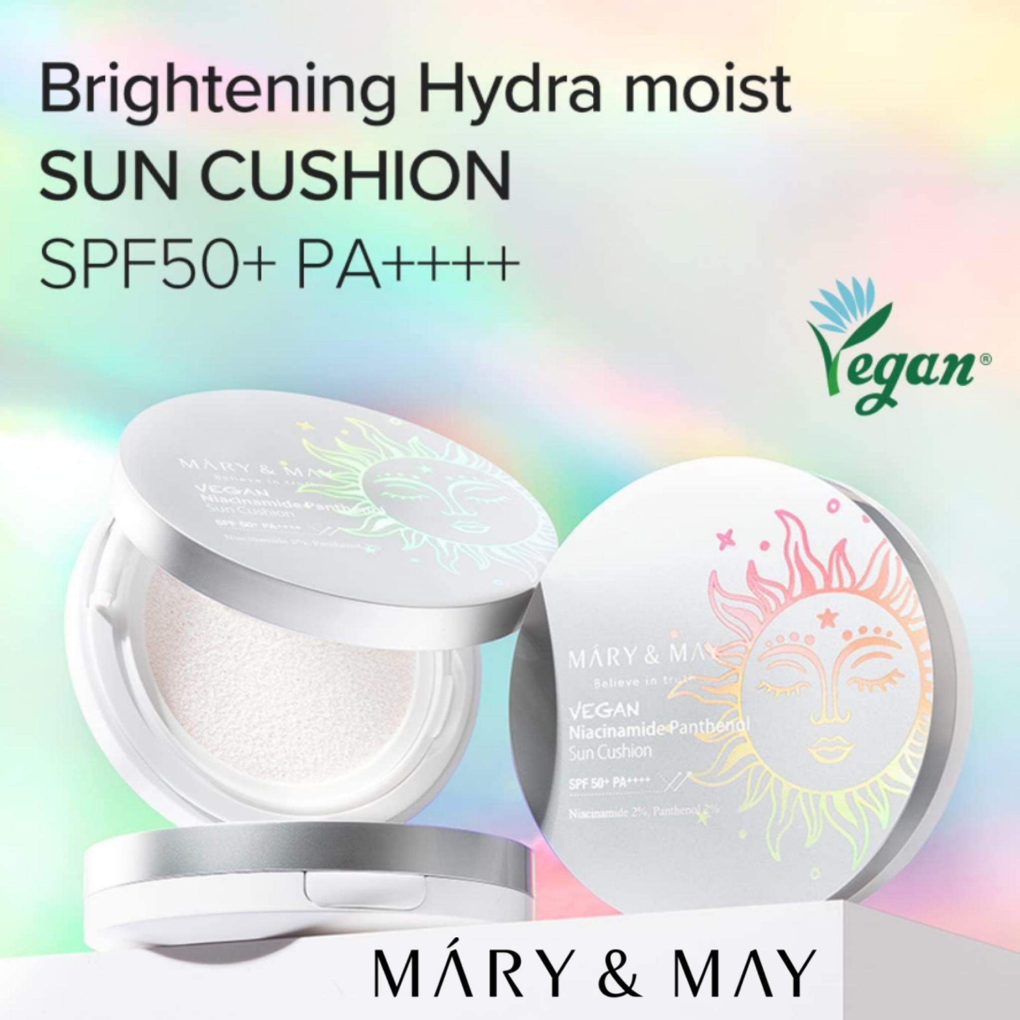 

Mary&May Vegan Niacinamide Panthenol Sun Cushion SPF50+ PA++++ 25 г 25g