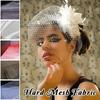 Hair Accessories Mesh Ribbon Veil 25cm Width Hat Trimming DIY Fascinator Hat Big Hole Big Hole Net Veil Wedding Accessories