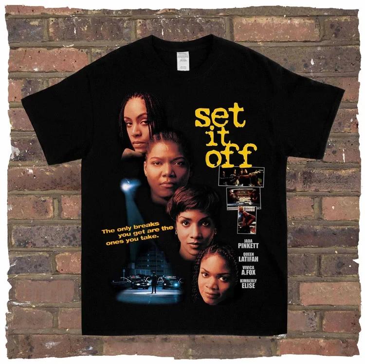 Set it off tshirt reprint_ vintage movie tshirt S