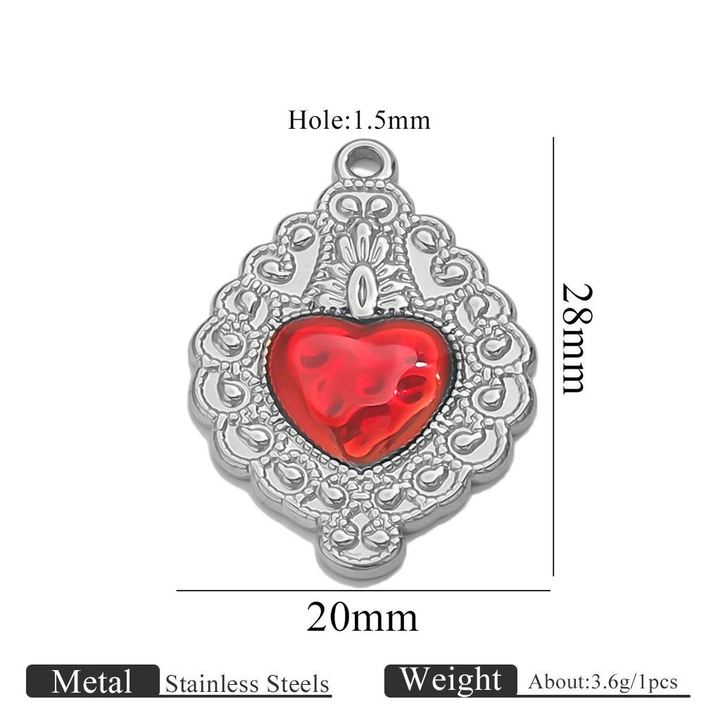 Yori 5Pcs 18K Gold PVD Plated Oil Drop Small Pendant Bracelet Necklace Creative DIY Pendant Accessories Wholesale Jewelry