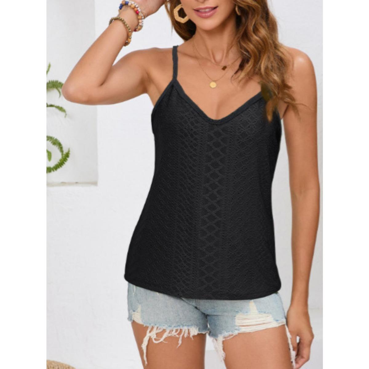 

New European American Style Women s Fashion Solid Elegant Water Soluble Lace Casual Versatile Top S чёрный