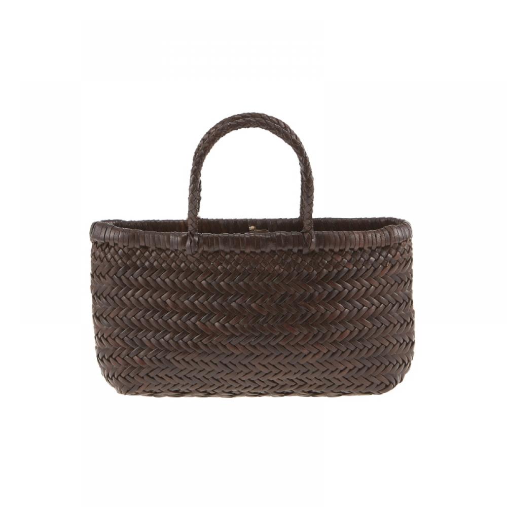 Dragon Diffusion Mini Flat Gora Tote Bag 8809 Tmavě hnědá