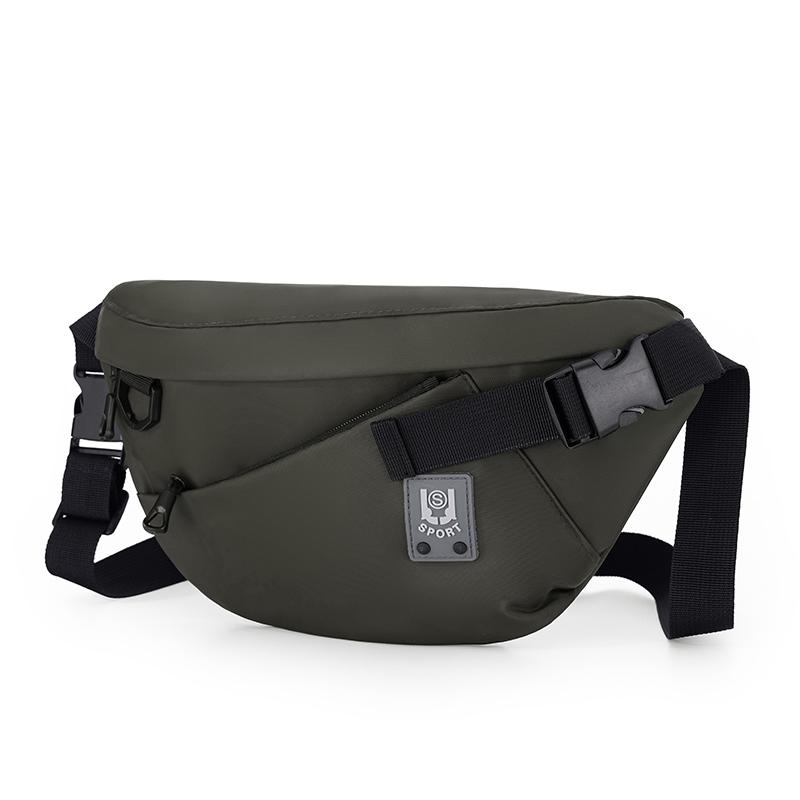 Lässige Herren Umhängetasche - Verschleißfeste Brusttasche mit verstellbarem Schultergurt