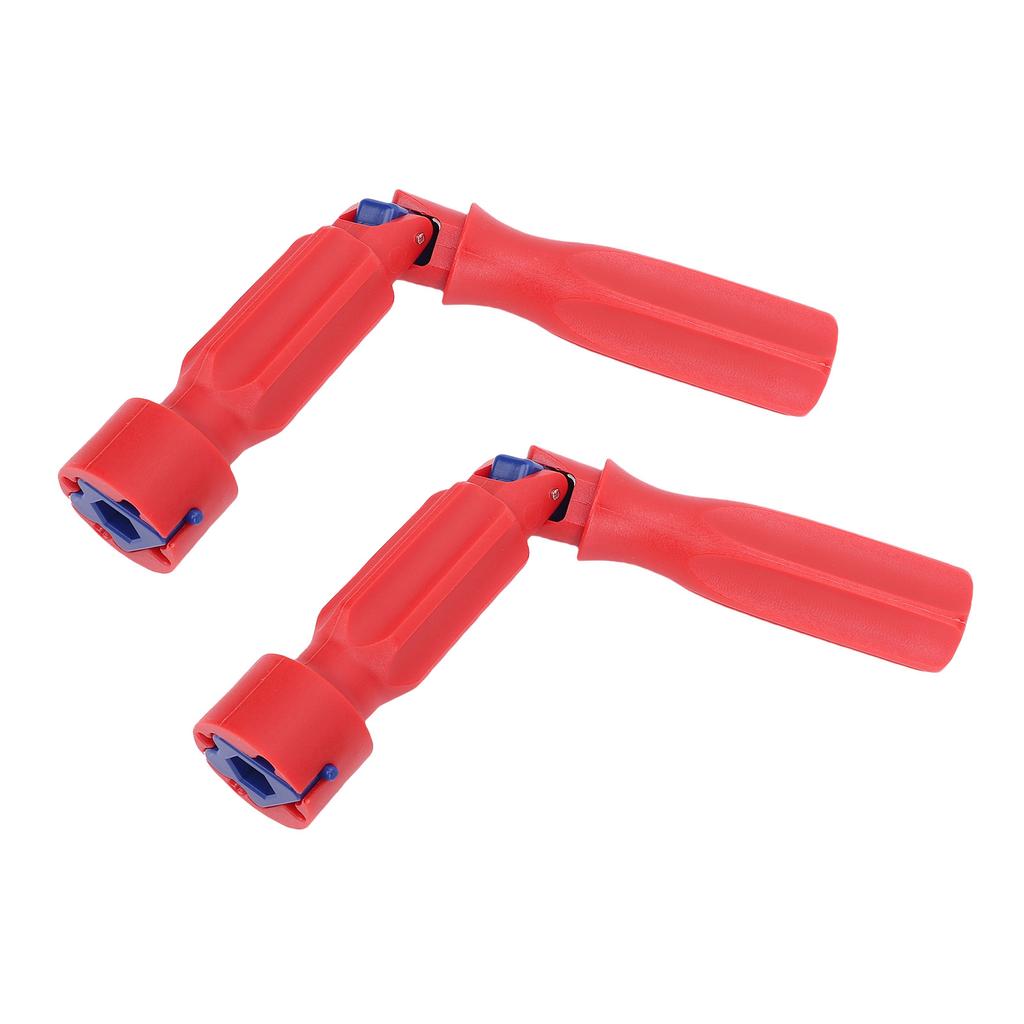 2PCS Toilet Seat Remover Tools Ergonomic Non Slip Texture Handle Rotation Design Toilet Seats Removal Wrench