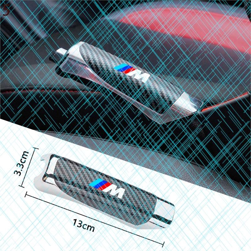 TRE22 Carbon Fiber Car Handbrake Protective Cover For BMW M X1 X3 X5 X6 M3 M4 E34 F10 F11 F15 F16 F20 F25 F30 F31 F34 E87 Car Stickers