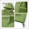 Warrior Men's Windproof Water-Repellent Hooded Outdoor Jacket