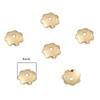 14K Gold-Filled Copper-Plated Flower Bead Cap Spacer for Jewelry Making
