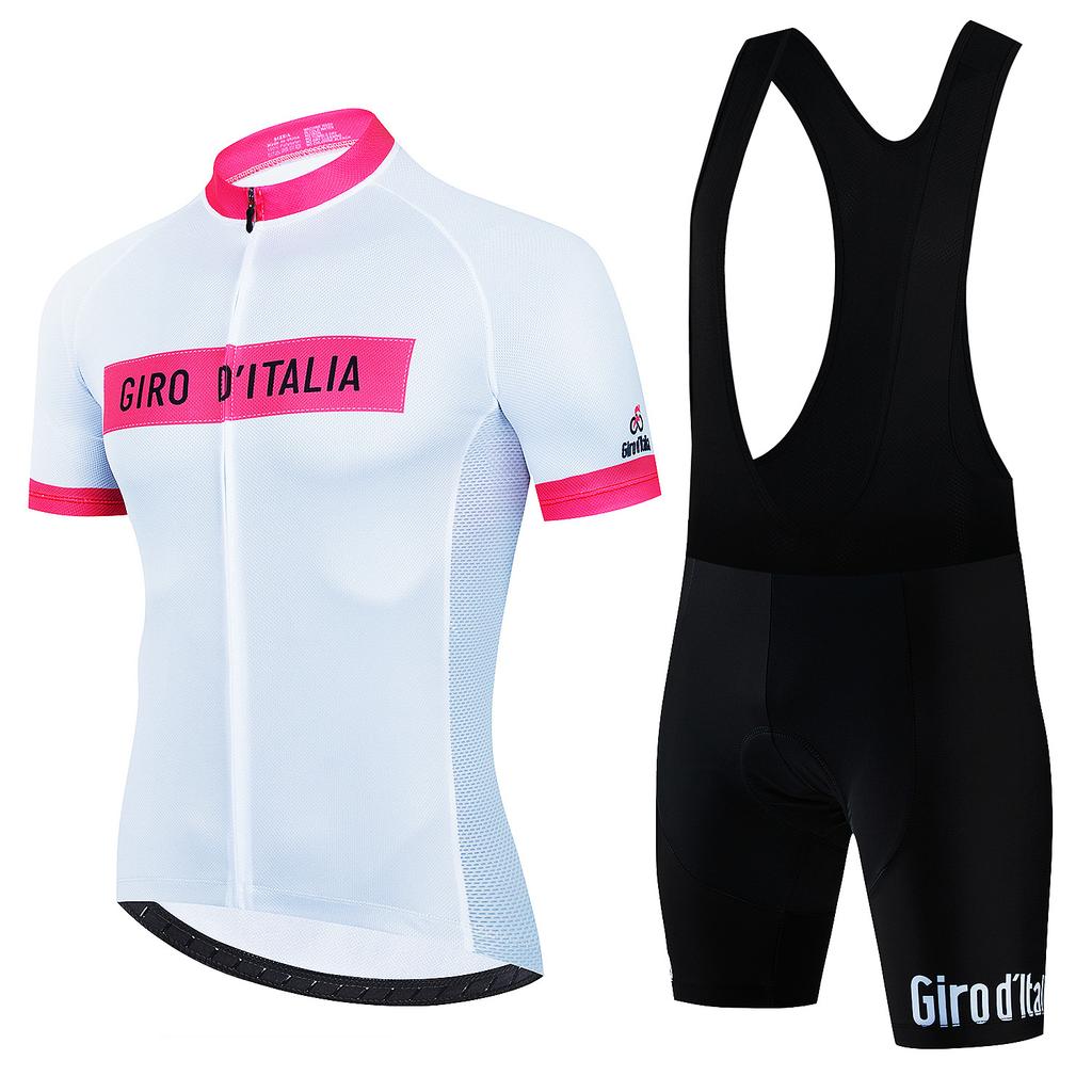 Cycling Jersey Set New Cycling Suit Short Sleeve Suit Men's Mountain Bike Pants