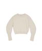 Peulaentigseobiseu Volume Sleeve Cashmere Knit - Ivory