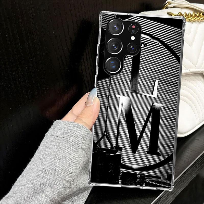 

L-Luis M-Miguel Singer Case for Samsung Galaxy S25 S24 S23 S22 Ultra Soft Phone Cover S25 Edge S21 Plus S20 FE S10 + Black Cover Samsung S25 Plus