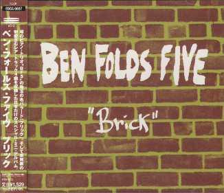 

CD BEN FOLDS FIVE - Brick ESCA6897 Epic 1997 Japan Rock Used