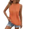 Womens Casual O Neck Loose  Sleeveless Top T-shirt  Summer Tank Tops For Women Tank Camisole Sleeveless Basic Tops