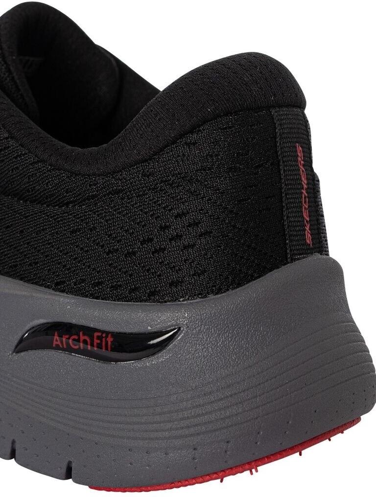 Кроссовки Skechers Sneakers черные сетка-синтетика