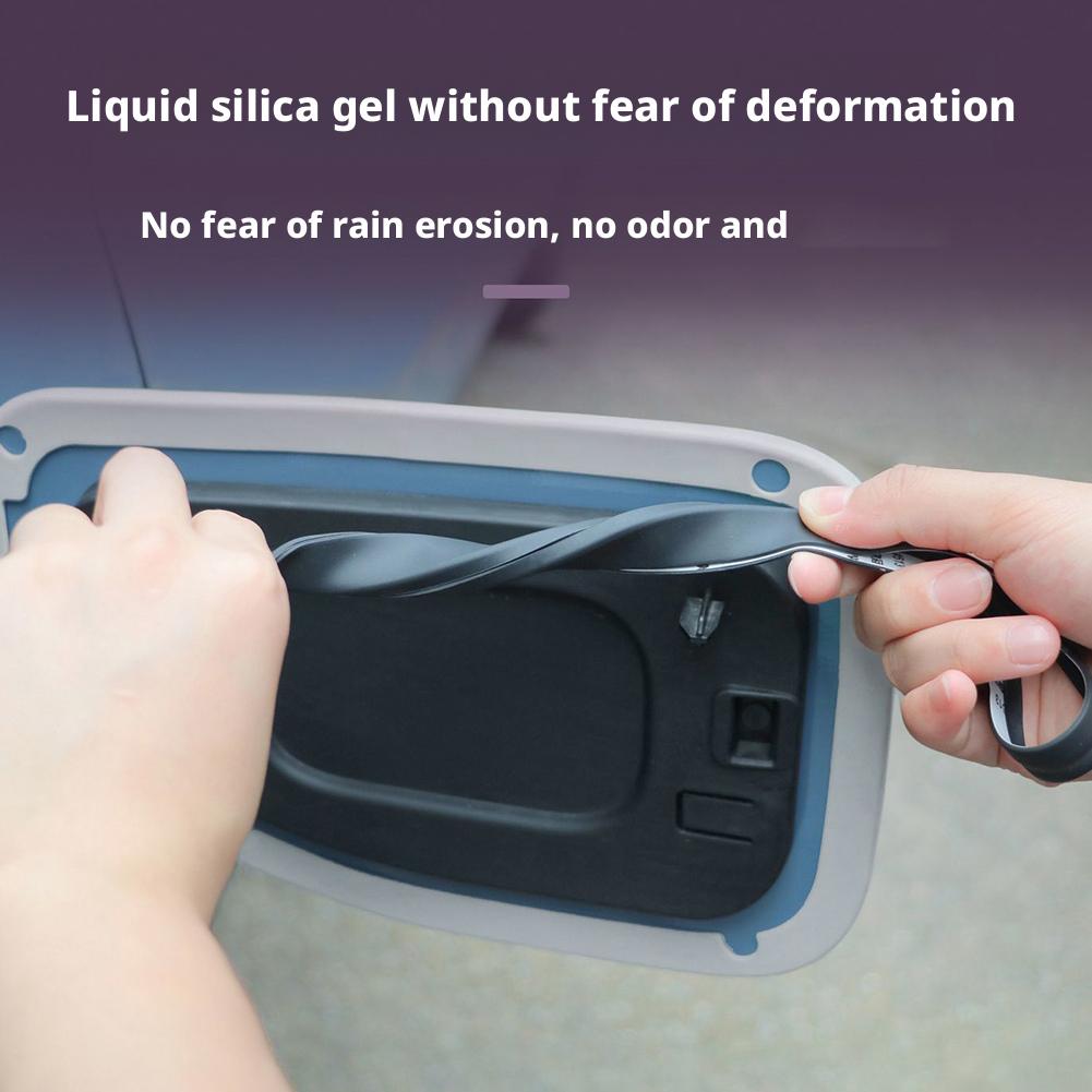 1pc For Leapmotor B10 Charging Cover Sealing Strip Waterproof Dust-proof Protective Strip Car Modified Accessories