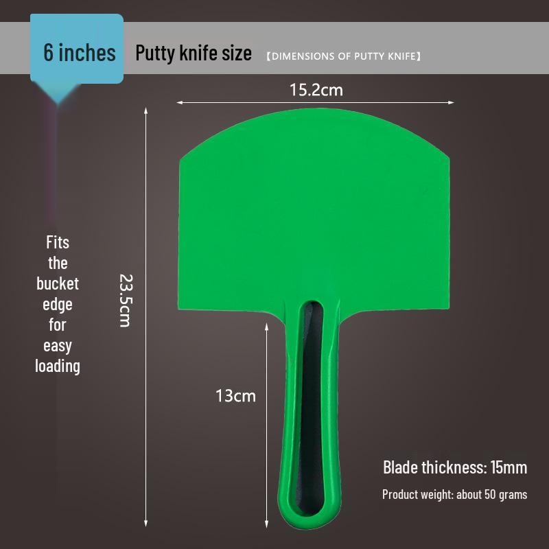 Stainless Steel Wall Scraper Putty Applicator and Smoother Trowel