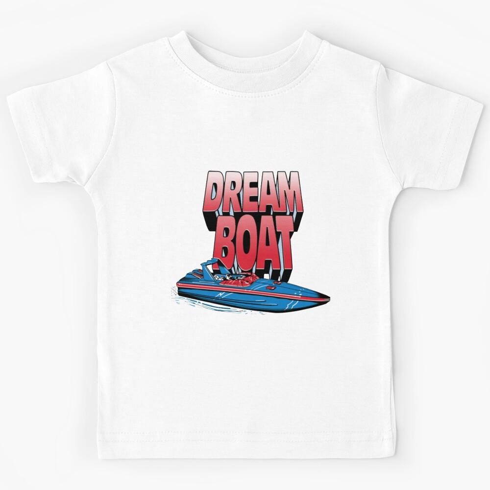 blue dream boat Kids T-Shirt 150