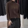 2026 Spring Women's European and American Zipper Thin Jacket 