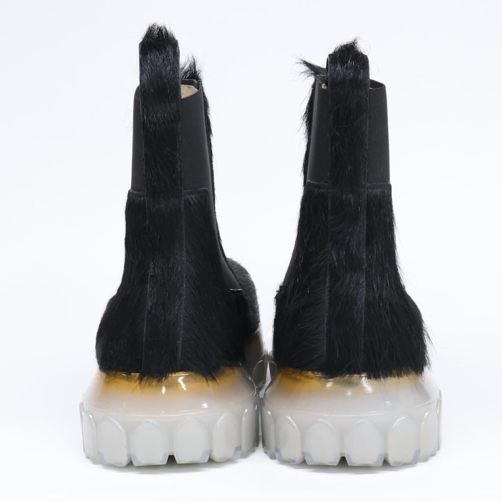 Rick Owens RO02B6881LHL BEATLE BOZO TRACTOR Harako Boots shoes 39 blackUsed