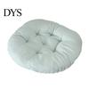 Comfortable Polyester Fiber Seat Mat Chair Cushion with Straps, Square Round Soft Pad, Solid Color Pad for Household Chairs Non-slip Office