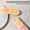 Baby Silicone Remote Control Teether Toys Cartoon Teething Stick Soothing Bite Toys Anti Hand Biting Teether for Infants Toddlers