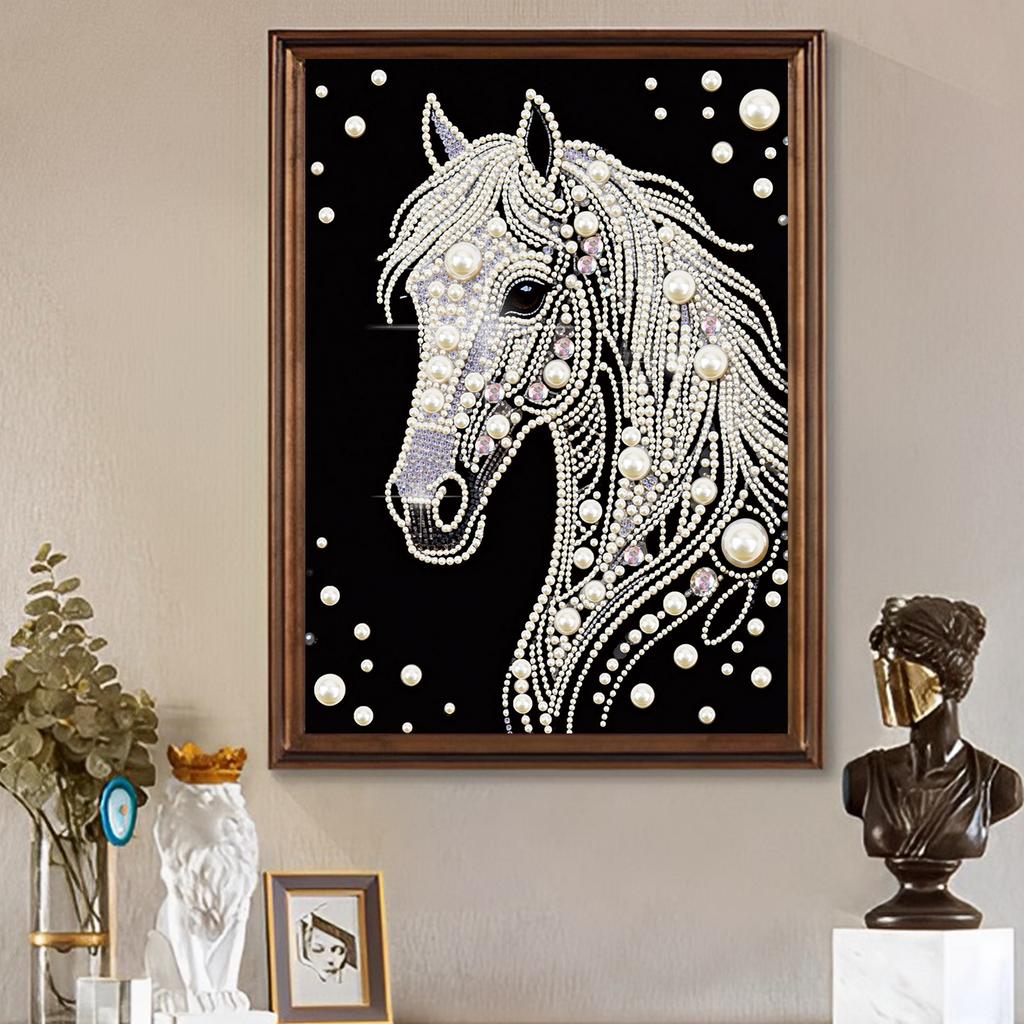 DIY Pearl Painting Art Kits for Adults Home Decor Pearl Gem Paintings Picture Arts Craft 30x40cm Without Frame