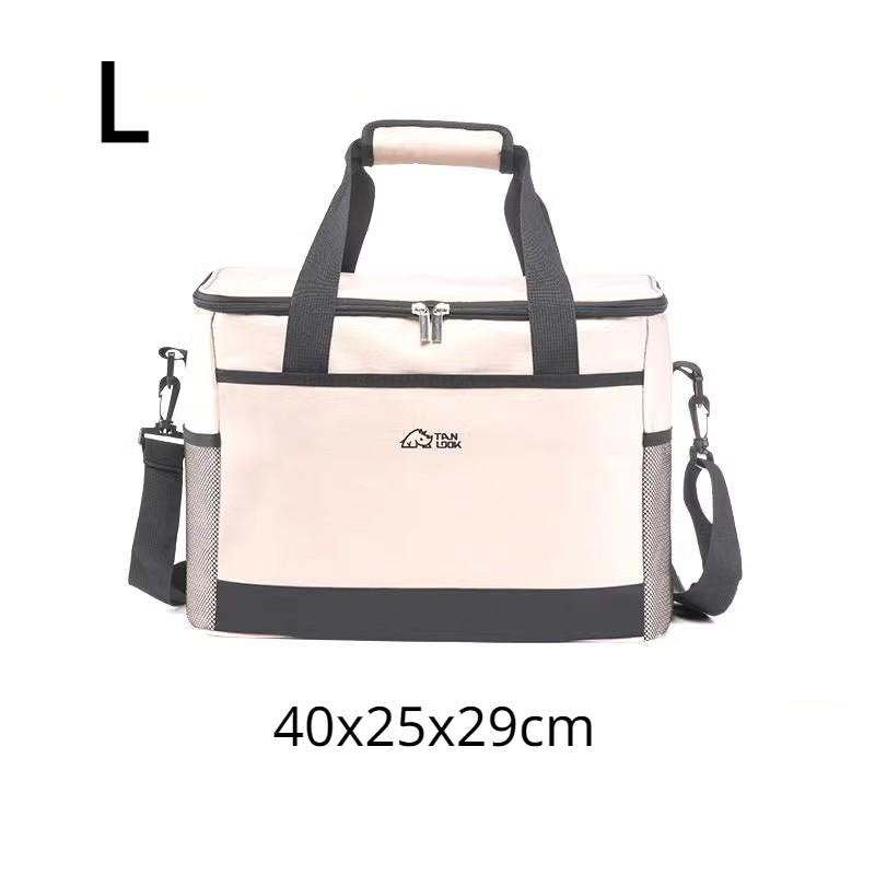 

30л большая вместительная сумка для пикника, водонепроницаемая портативная термоизоляционная сумка, сумка для льда, сумка-бокс для обеда, сумка-холодильник для хранения еды на открытом воздухе