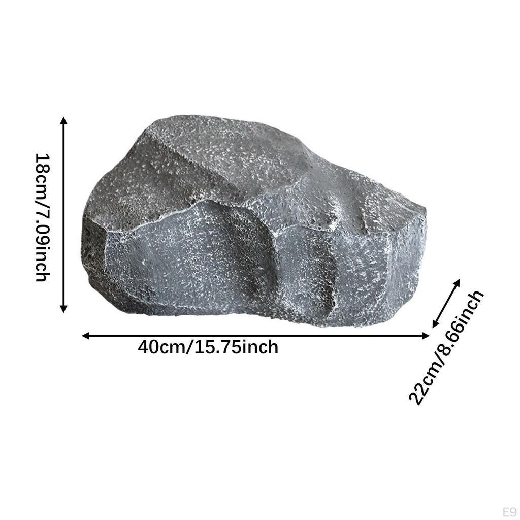 Artificial Rock Faux Stone Sculpture Landscape Natural Texture for Lawn Patio