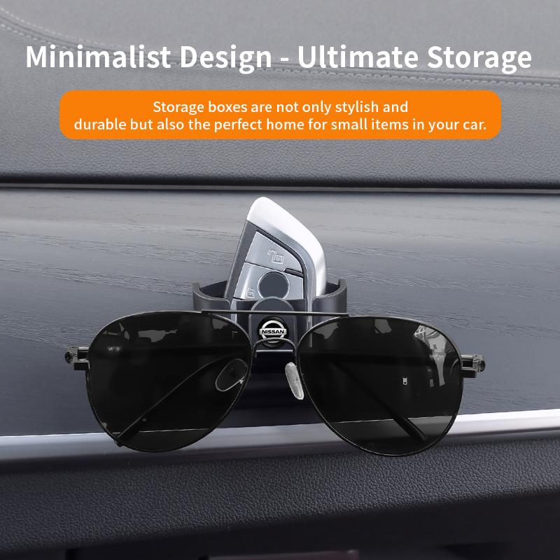 Car ABS Multifunctional Mini Storage Box For Nissan GTR NISMO Qashqai Patrol X-trail Tiida Navara Sylphy Juke Teana Skyline