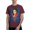 Visitors 80s Retro 100 Cotton Casual Breathable Confortable Man Funny Mens TShirt Men TShirt