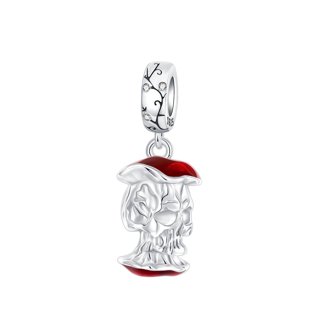 Copper Metal Halloween series Skeleton Madonna Pendant Bead Component High Quality Fine Jewelry Bead Components Designed For Authentic Original