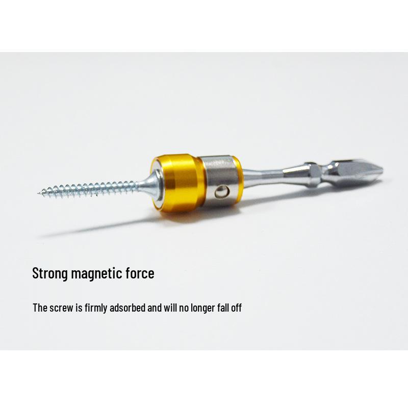 Bead-Type Anti-Drop Magnetic Ring for Strong Magnetized Cross Screwdriver